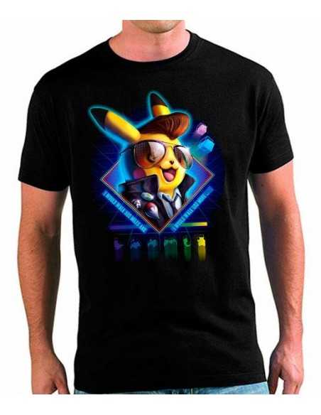 Camiseta Pikachu Neon Pokémon Go
