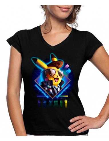 Camiseta de mujer Pikachu Pokémon Go