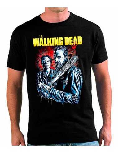 Camiseta The Walking Dead Negan y Glend