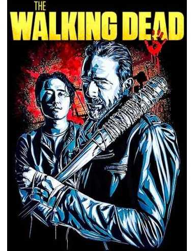 Sudadera The Walking Dead Glenn y Negan Sudadera The Walking Dead Glenn y Negan