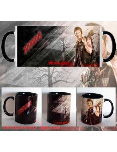 Taza Daryl Dixon Survive The Walking Dead