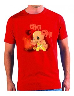 Camiseta Pokémon Charmander Char Char