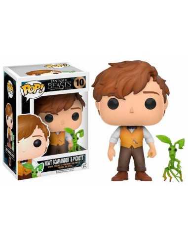 Funko Pop Newt Scamander con Pickett