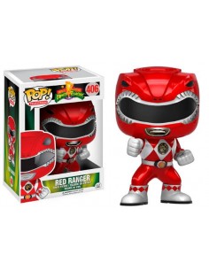 Funko Pop Power Rangers Rojo metalizado