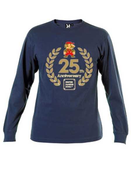 Camiseta Super Mario 25 aniversario infantil