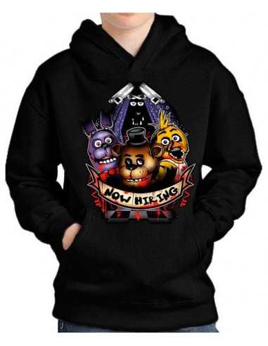 Sudadera Five nights at Freddy´s contratados Sudadera Five nights at Freddy´s contratados