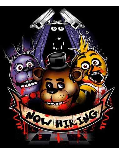 Sudadera Five nights at Freddy´s contratados Sudadera Five nights at Freddy´s contratados