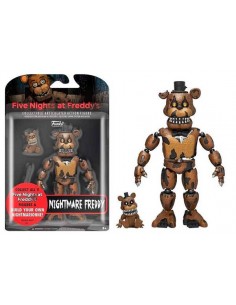 Figura Freddy Nightmare FNAF Articulada