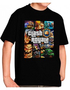 Camiseta Clash Royale Chispitas