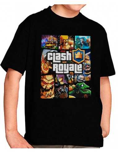 Camiseta Clash Royale Chispitas