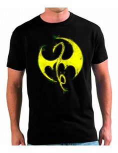 Camiseta Iron Fist Logo artistico