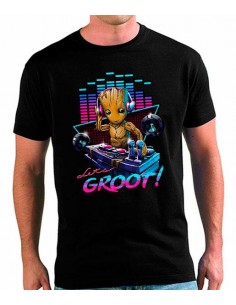 Camiseta Guardianes de la Galaxia Groot Dj