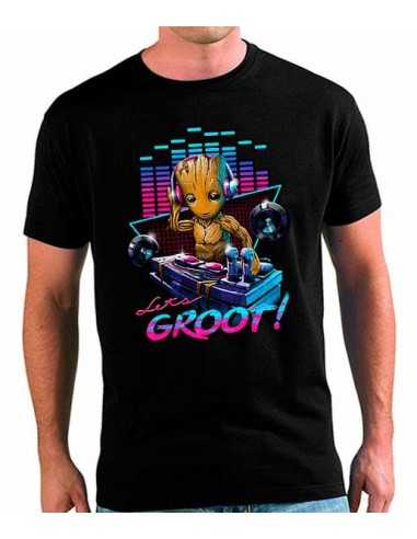 Camiseta Guardianes de la Galaxia Groot Dj