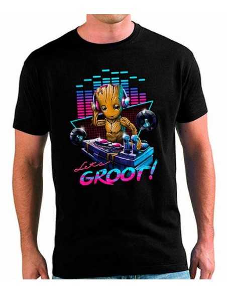 Camiseta Guardianes de la Galaxia Groot Dj
