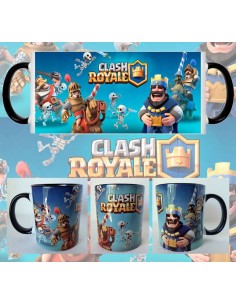 Taza Clash Royale Rey Azul