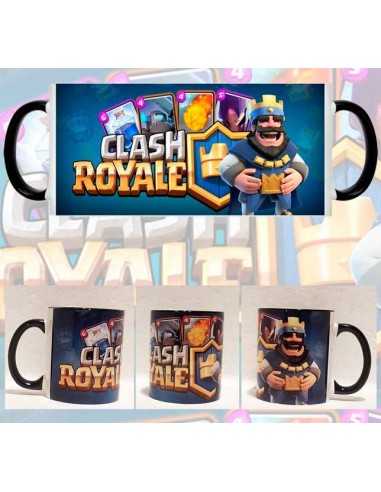 Taza Clash Royale Rey y Cartas