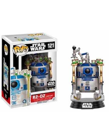Funko Pop! Star Wars R2-D2/Jabba's Skiff exclusivo