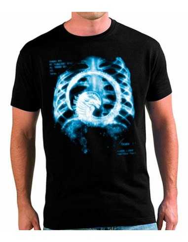 Camiseta Aliens Radiografia manga corta