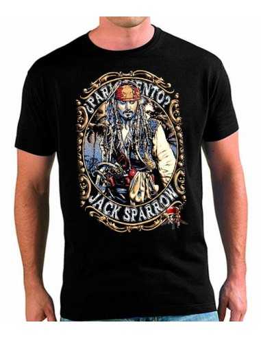 Camiseta Piratas del Caribe Jack Sparrow Parlamento