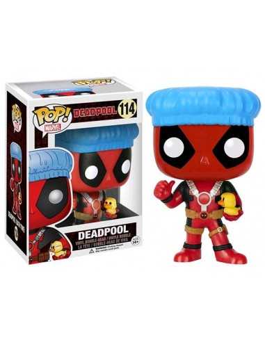 Funko Pop Deadpool con Gorro de Baño