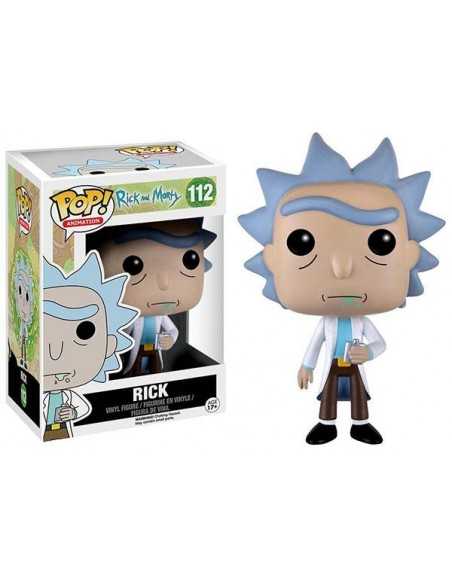 Funko Pop de Rick con petaca