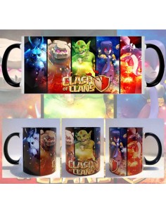 Taza Clash of clans Fight day