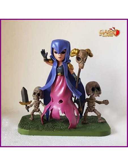 Figura Clash of Clans Bruja Con Skeletons