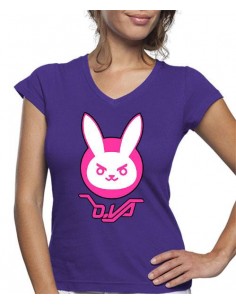 Camiseta Overwatch de mujer D,VA