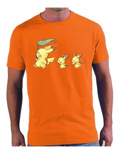 Camiseta Pokémon Pika Pikachu 2