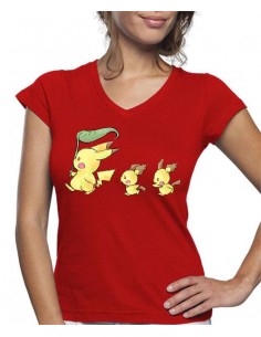Camiseta de mujer Pokémon Pika Pikachu