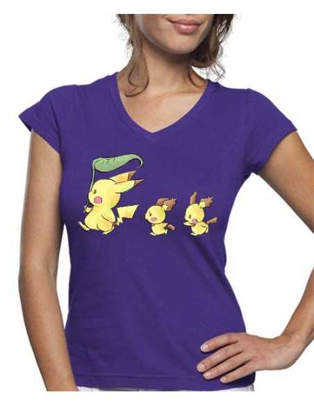 Camiseta de mujer Pokémon Pika Pikachu