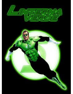 Camiseta Linterna verde (Fly) Verde manga corta 2