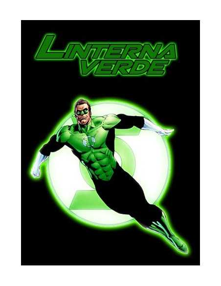 Camiseta Linterna verde (Fly) Verde manga corta