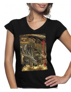 Camiseta de mujer Juego de Tronos Balerion y Trono