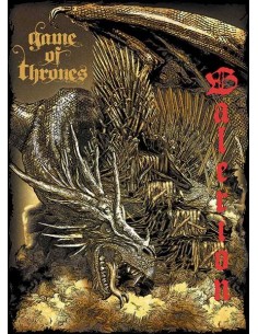 Camiseta de mujer Juego de Tronos Balerion y Trono 2