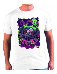 Camiseta Rick y Morty dejame conducir de hombre