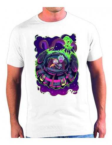 Camiseta Rick y Morty dejame conducir de hombre
