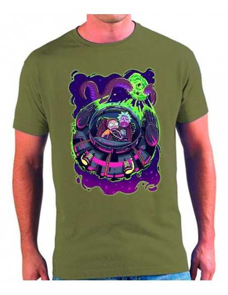 Camiseta Rick y Morty dejame conducir de hombre