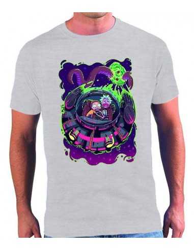 Camiseta Rick y Morty dejame conducir de hombre