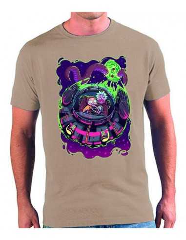Camiseta Rick y Morty dejame conducir de hombre