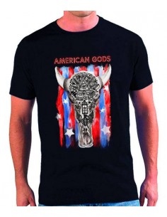 Camiseta American Gods de hombre