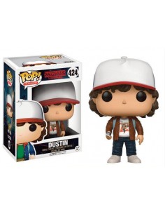 Funko Pop! Dustin chaqueta marrón Stranger Things