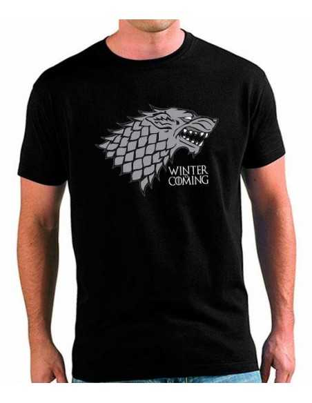Camiseta Juego de Tronos Stark Winter is incoming