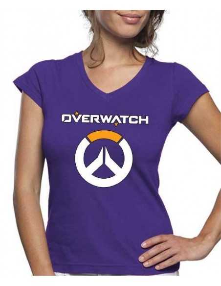 Camiseta Overwatch de mujer D,VA