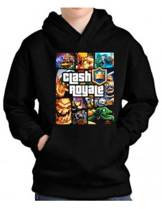 Sudadera Clash Royale Estilo GTA