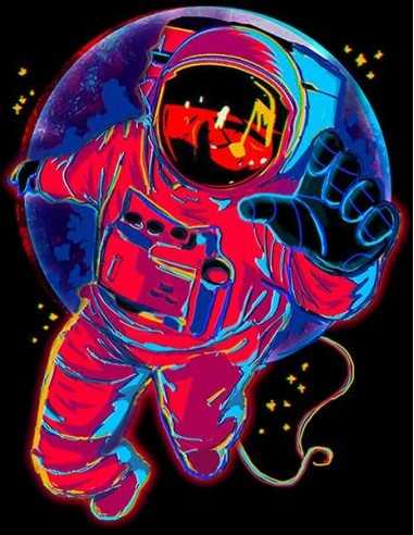 Camiseta Nasa de mujer