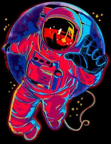 Camiseta Nasa de mujer