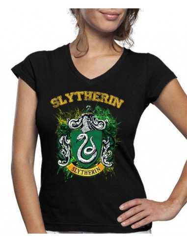 Camiseta de mujer Slytherin Art Harry Potter