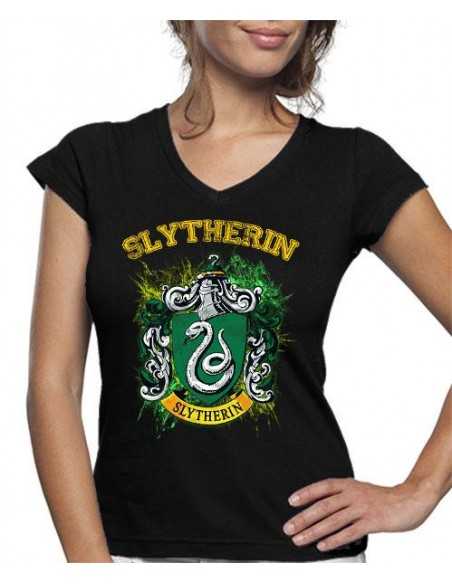 Camiseta de mujer Slytherin Art Harry Potter