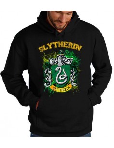 Sudadera Slytherin Art con capucha